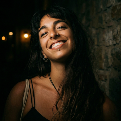 Retrato de Ana Al Bitar